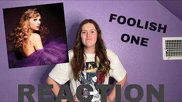 Foolish One Taylor Swift Reaction (Speak Now Vault Track)