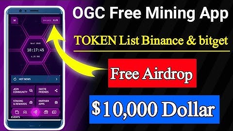 OGC Token Mining Full Details || OGC Mining Airdrop Withdrawal || OGC Mining Real Or Fake ?