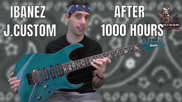 Ibanez J.Custom Review | After 1000 hours of practicing | Ibanez RG8570-CRA