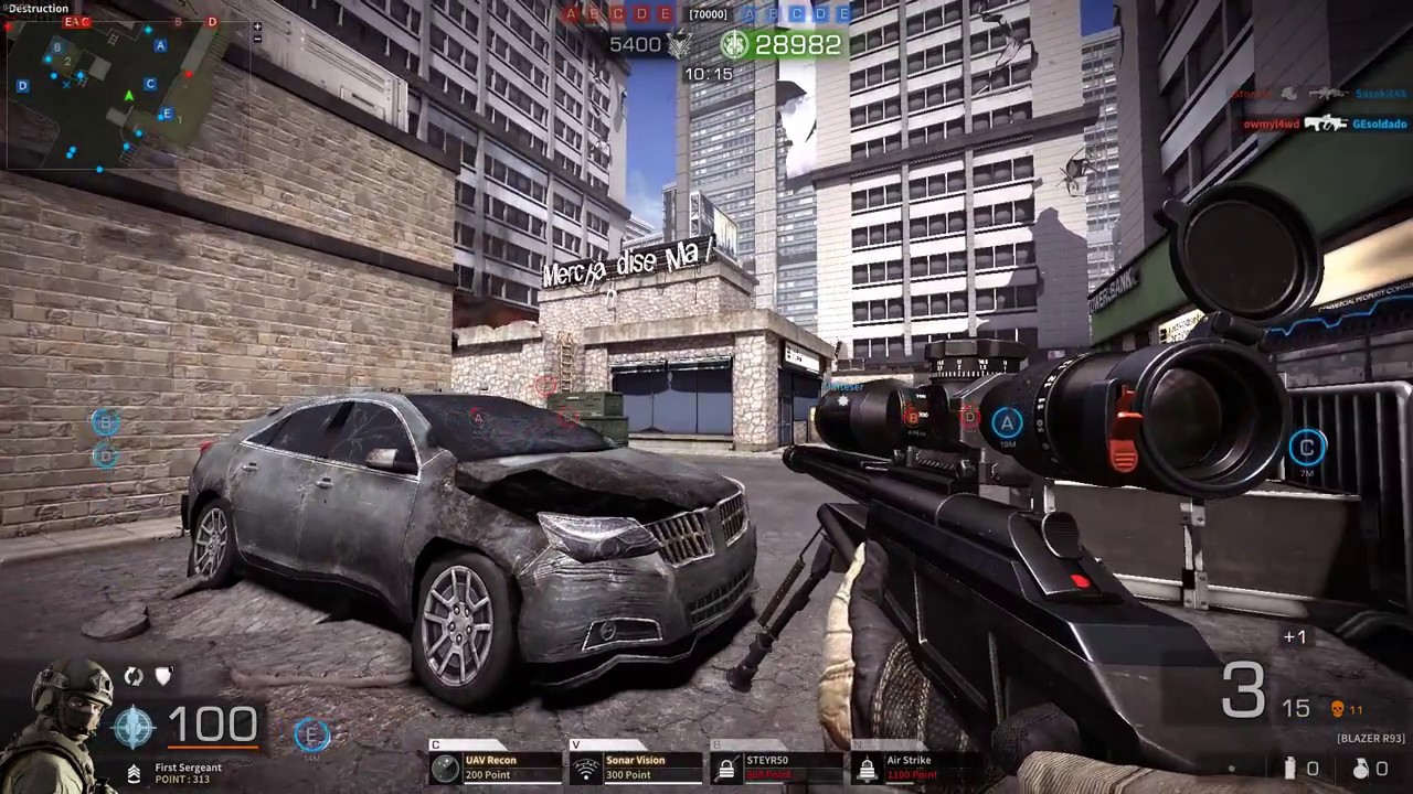 Sniper Spree - Black Squad Battle Mode