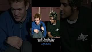 This was us right before All Killer No Filler dropped. Clearly very comfortable in front of cameras.