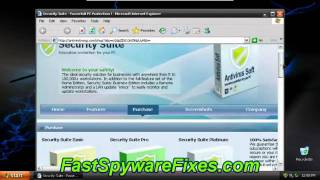 How To Remove The "Security Suite" Rogue From Your PC