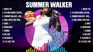 Summer Walker Greatest Hits 2024 - Pop Music Mix - Top 10 Hits Of All Time