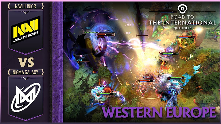 Road to TI! NIGMA GALAXY vs NAVI JUNIOR - HIGHLIGHTS - The International 2025 CQ: WEU | DOTA2