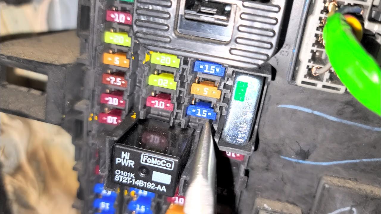 2013 F150 Power Window Fuses, Relay & Circuit Breaker YouTube