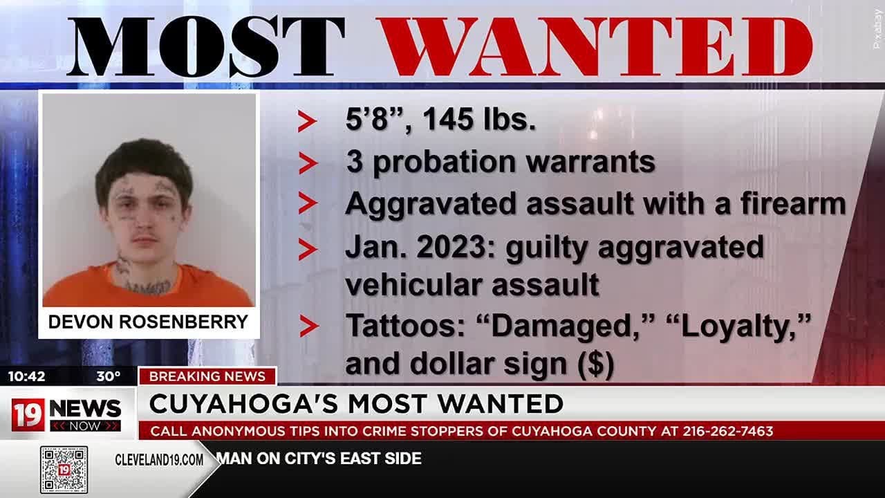 Cuyahoga's Most Wanted: Life choices make ‘damaged’ Cleveland fugitive ...