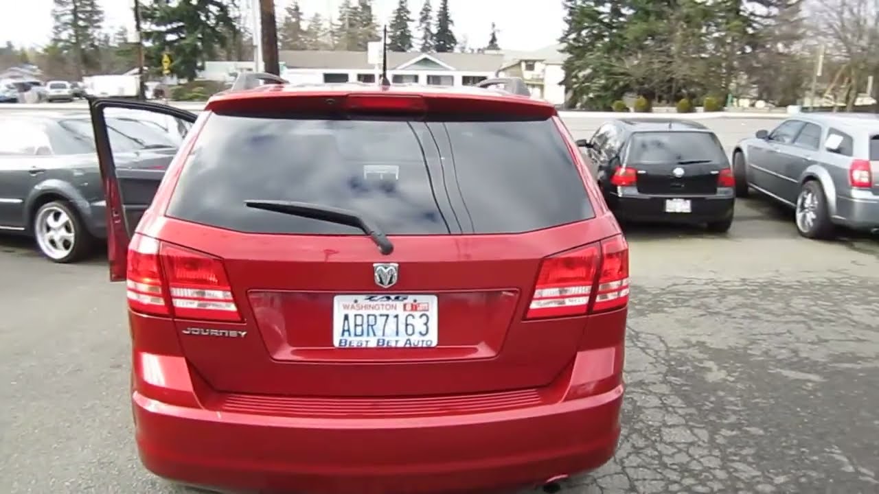 2009 Dodge Journey SE 2.4L, Red - Stock# L184254 - Walk Around - YouTube