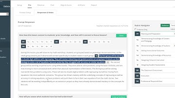 Pre Observation Conference and Follow-up in eVAL