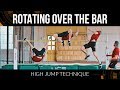 Technique de saut en hauteur  rotation audessus de la barre partie 1