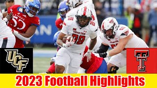 UCF vs Texas Tech FULL GAME HIGHLIGHTS HD | NCAAF Week 12|College Football 2023