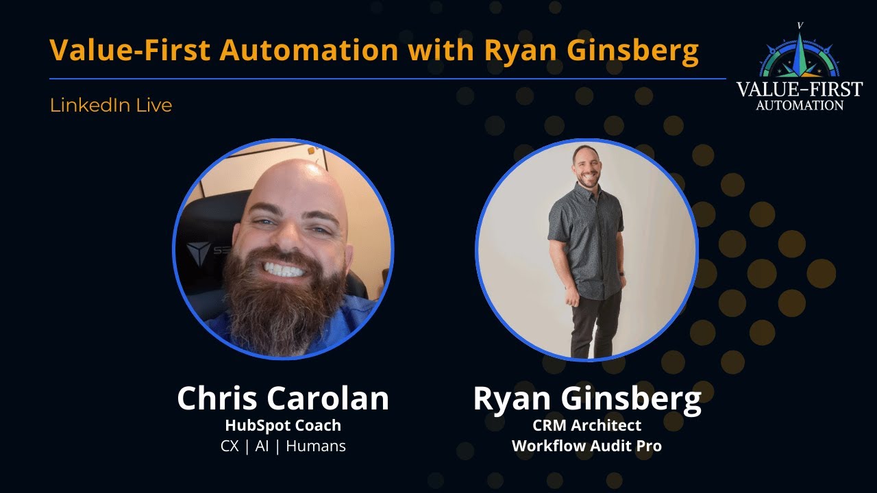 Value-First Automation with Ryan Ginsberg - Why Automate (and Why Not)