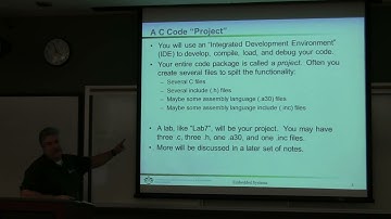 Embedded Systems Course 3  C Programming Language Review Part 1