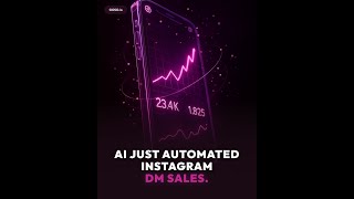 AI Automates Instagram DM Sales - $1.2M in 90 Days