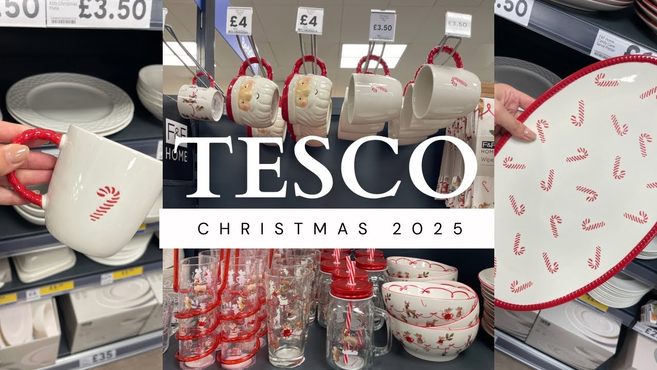 CHRISTMAS HAS ARRIVED AT TESCO | F&F HOME | CHRISTMAS 2025 🎄