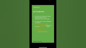 Spring Boot | Auto Configuration (03) #springboot