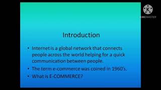 E-commerce chapter-10
