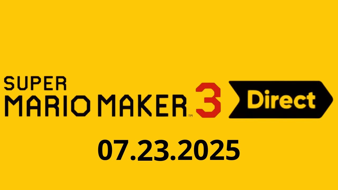 Концепт Super Mario Maker 3 Direct от 23.07.2025 (фанатский/фейковый)