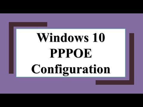 How to Set up a PPPoE connection on Windows 10 | PPPOE Configuration | HomeVision TV
