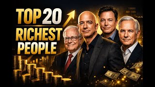 Top 20 Richest People in the World 💰 | Latest Billionaires Ranking 2026