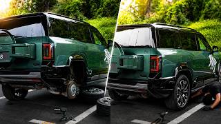 BYD Auto-Lift vs Traditional Jack: The ULTIMATE Tire Change Speed Test!