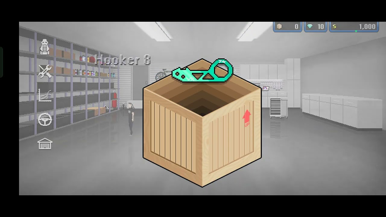 Playing pixel car racer 