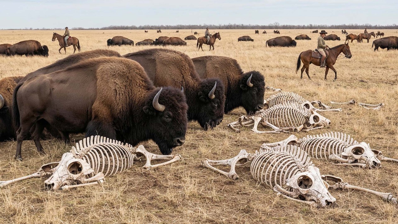 Os Americanos Abateram 57,4 Milhões De Bisões E Depois Os Recuperaram Desta Forma
