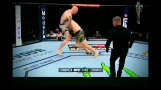 UFC 261:Anthony Smith Vs Jimmy Crute: Crute TKO Loss via Anthony Smith Leg Kick Leading to injury