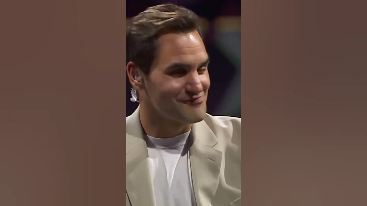 Rafael Nadal Gatecrashes Roger Federer's Interview! 🤣❤ | 2023 Laver Cup #Shorts