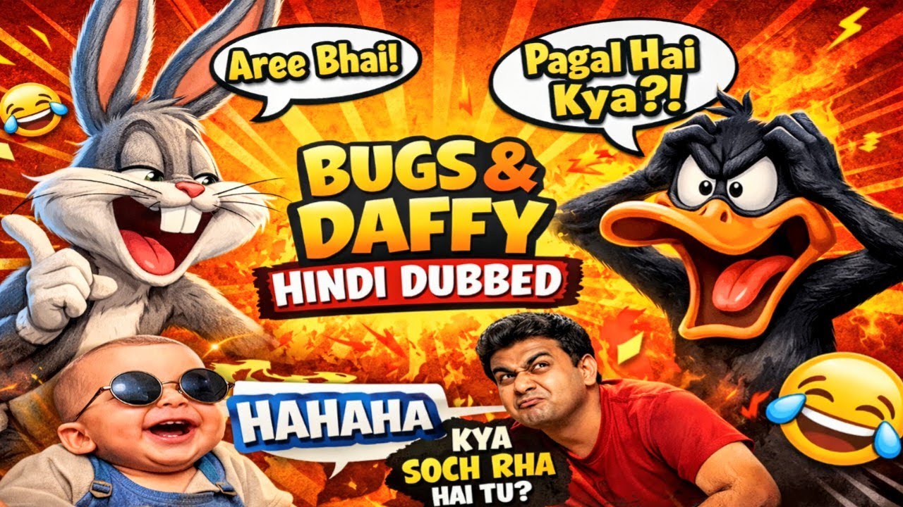Bugs Bunny And Daffy Duck Cartoons Funny Hindi Dubbed - Looney Tunes
