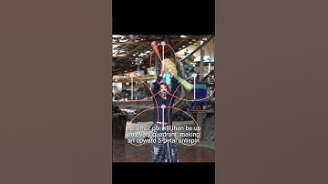 Poi spinning: 10 petal antispin flower