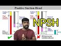 Npsh basics  pump cavitation issue  utility systems  tamil  lohisya media