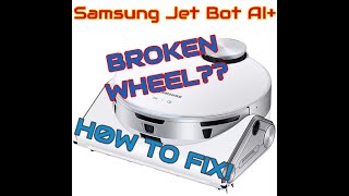 Samsung Vacuum Wheel Fix - Samsung Jet Bot Ai Robot Vacuum Vr50T95735Waa