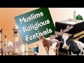 Religious islamic festivals eid ul adha and eidul fitr celebration english to know