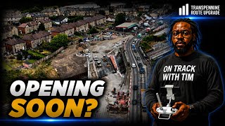 Colne Bridge Road Bridge Nears Reopening (TransPennine Route Upgrade)