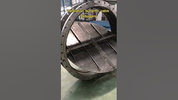 Bundor Valve workers are debugging the ventilation butterfly valve to ensure product quality~