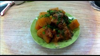 Это оочень вкусно!!! Все очень просто готовится, В афганском казане свиная грудинка с картошечкой