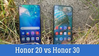 Сравнение Honor 20 vs Honor 30: Ложка дёгтя в бочке с медом