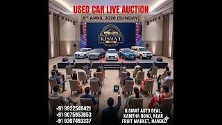 KISMAT AUTO DEAL AUCTION 5th APRIL 2026 #Kismat auto Deal #car auction #live auction #cars
