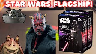 NEW 2023 Topps Star Wars Flagship Product Blaster Box Unboxing!