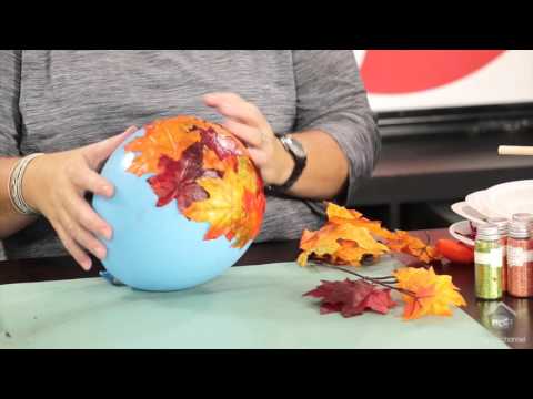 Video: DIY Crafts From Autumn Leaves