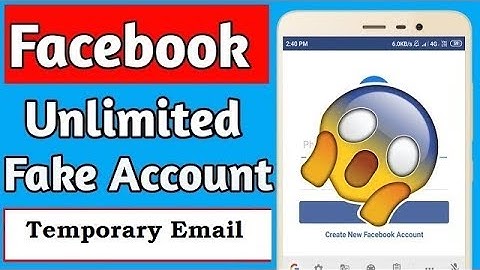 How To Make Temporary Email for Facebook