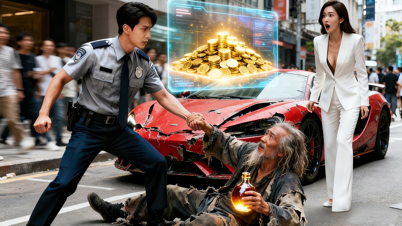 貧乏な警備員の俺、ホームレスの老人を助けたら“能力システム”を授かった。気づけば美女社長に求婚されていた。