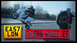 Gilera Runner Wheelies in London