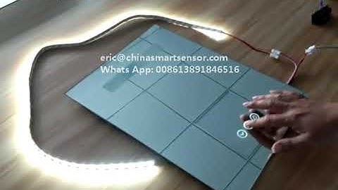 Trumsense WS08F3 Bathroom Mirror Led Light Bluetooth Defogging Three-way Independent Touch Switch