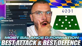 FIFA 23 MOST BALANCED FORMATION (BEST ATTACK & BEST DEFENSE) - 4-2-3-1 NARROW TACTICS & INSTRUCTIONS