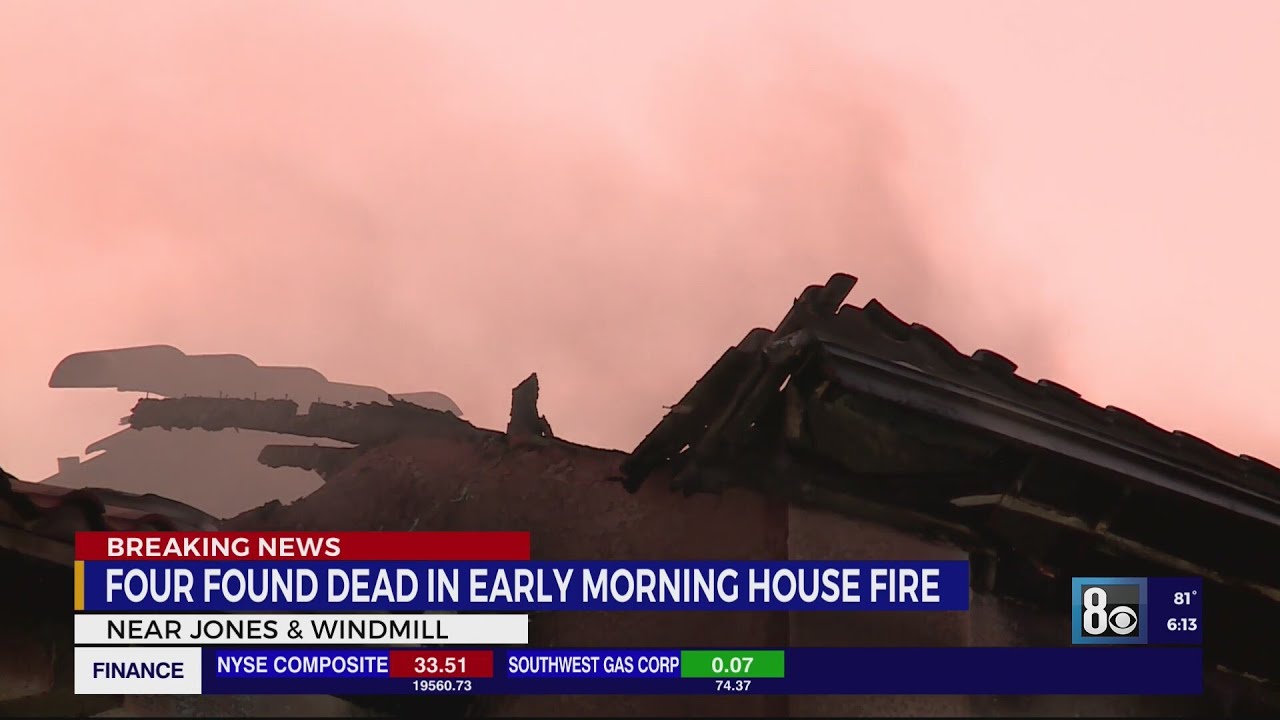 4 bodies found after early morning house fire in south Las Vegas valley ...