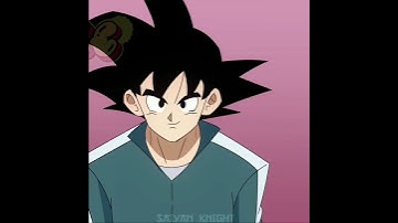 when goku playing squid game #edit #db #animeedit #anime #goku #dragonball