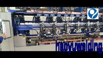 Six torch type Scaffold Ringlock Automatic welding machine