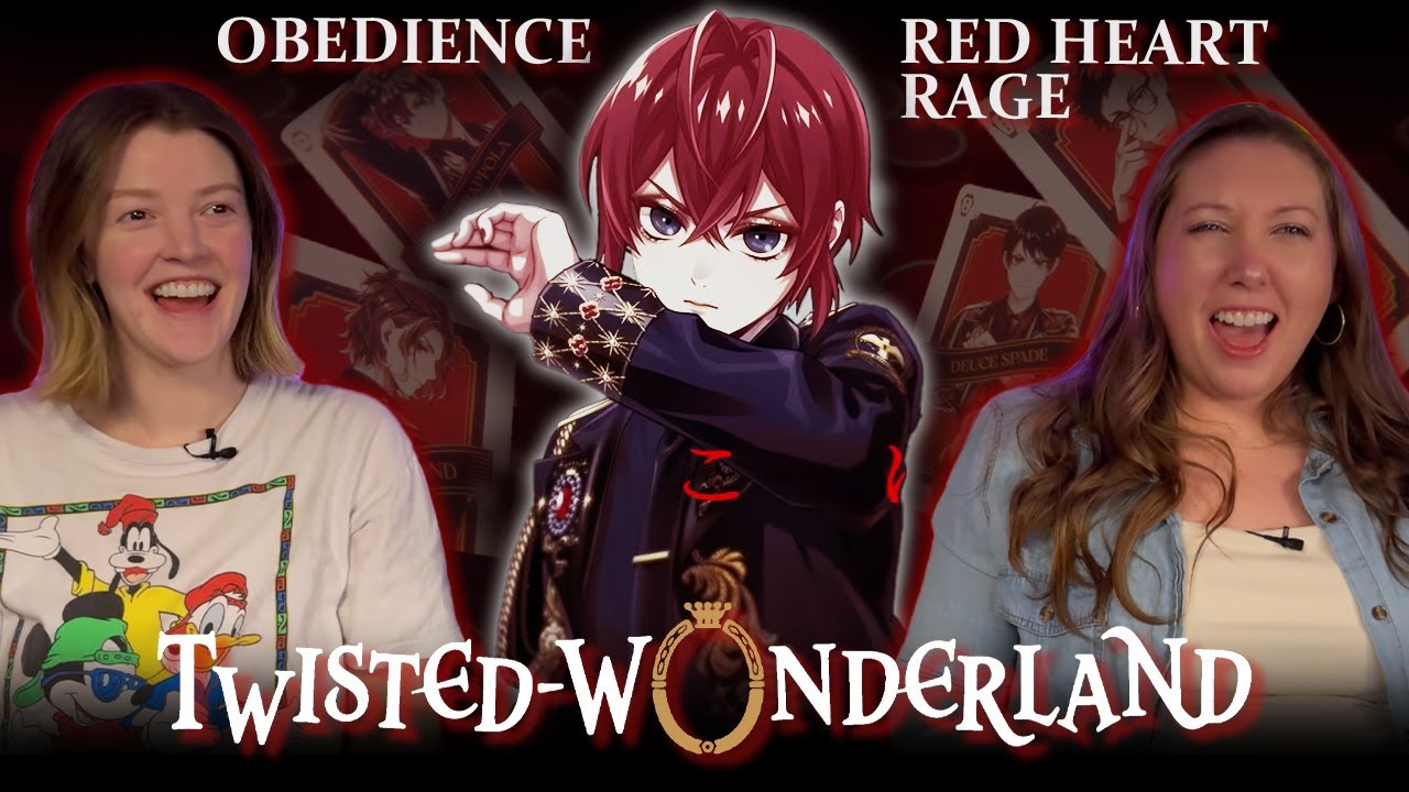 Twisted Wonderland DORM SONG REACTIONS | Obedience + Red Heart Rage