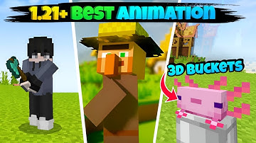 Minecraft Trailer Animation Mod For MCPE 🔥 (1.21+) | Animation Mod For Minecraft Pocket Edition 🤯